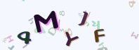 This is a captcha-picture. It is used to prevent mass-access by robots. (see: www.captcha.net)