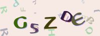 This is a captcha-picture. It is used to prevent mass-access by robots. (see: www.captcha.net)